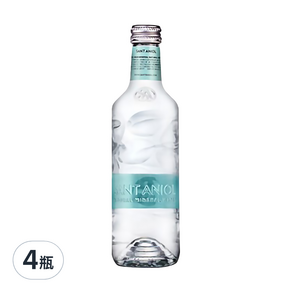 SANT ANIOL 聖艾諾 火山岩礦泉水, 330ml, 4瓶