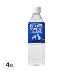 EARTH PET 汪力水得電解質補充液, 500ml, 4瓶