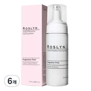 ROSLYN 草本女性私密清潔慕斯, 150ml, 6個