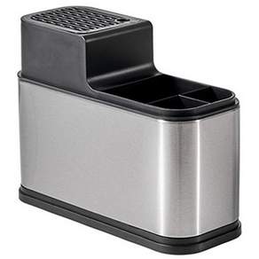 不鏽鋼廚具收納桶 JY21080403, 18*12*20.5cm