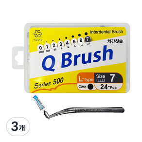 SGS Kubrush 磨牙牙間刷 LLL, 24入, 3個