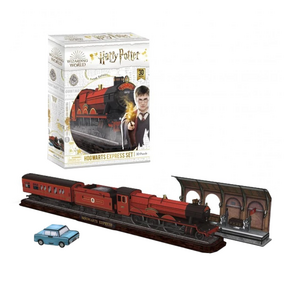 CubicFun Harry Potter3D立體拼圖 DS1010h, 180片, 霍格華茲特快列車, 1盒