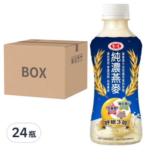 愛之味 純濃燕麥 舒眠三效, 290ml, 24瓶