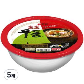 Nongshim 農心 生生烏龍麵 碗裝, 5個