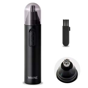 Vivre 手提式迷你耳毛鼻毛修剪器 VNT9000, 黑色