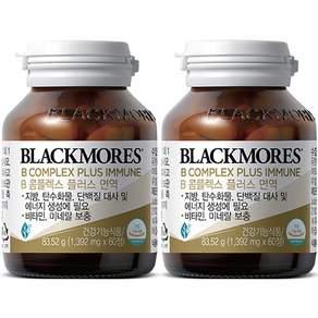 BLACKMORES 澳佳寶 大忙人維生素B群 38.98g, 60顆, 2罐