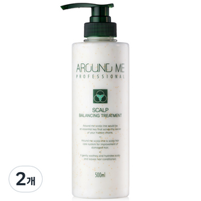 AROUND ME 頭皮平衡護理護髮素, 2個, 500ml