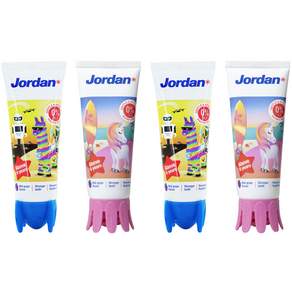 Jordan 孩童牙膏 6歲以上適用 隨機出貨, 75g, 4入
