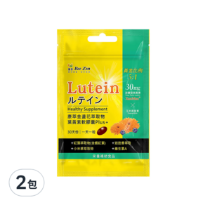 Bee Zin 康萃 金盞花葉黃素軟膠囊Plus, 30顆, 2包