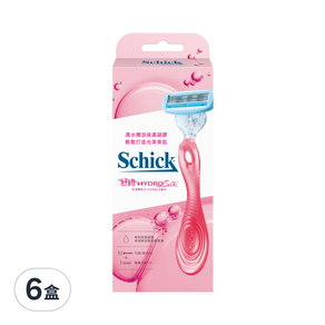 Schick 舒適牌 舒綺仕女除毛刀具 款式隨機 刀把*1+替換刀片*2 34g, 6盒