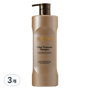 Be the Salon Clinic修護洗髮精 中乾性髮質適用, 1000ml, 3個