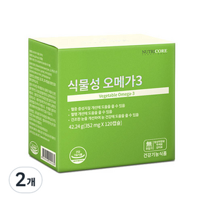 NUTRICORE 蔬菜歐米伽3, 2個, 120顆