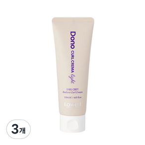 LOWELL Dono Curl Crema Light Curl Cream, 120ml, 3個