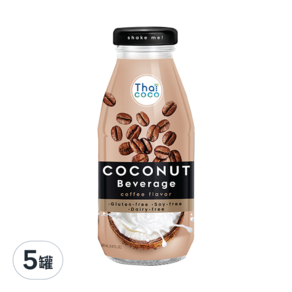 Thai coco 椰奶飲 咖啡, 280ml, 5罐