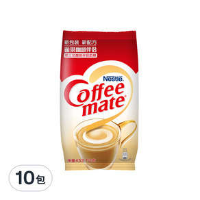 NESCAFE 雀巢咖啡 原三花咖啡伴侶, 453.7g, 10包