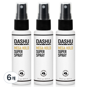 DASHU 男士持久定型噴霧, 50ml, 6罐