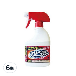 第一石鹼 Rookie 浴室除霉噴霧泡 噴頭款, 400ml, 6瓶