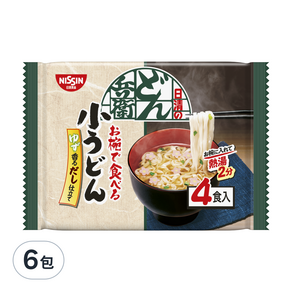 NISSIN 日清 咚兵衛 柚香馬克杯烏龍麵, 92g, 6包