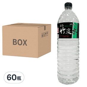 湧泉 九華山 竹炭水, 1460ml, 60瓶