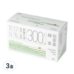 Teascovery 發現茶 冷泡兒茶素綠茶, 6g, 30入, 3盒