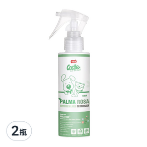 Castle 家適多 寵物除臭淨化噴霧 玫瑰草, 150ml, 2瓶