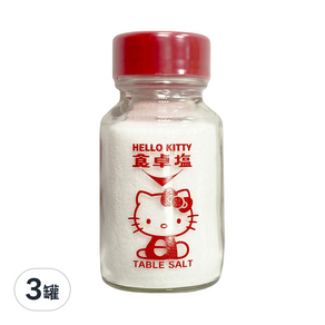 Hello Kitty 食卓鹽, 100g, 3罐