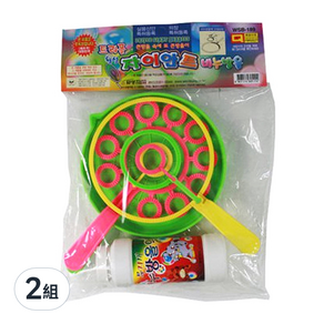 Weolsung 肥皂泡泡玩具組, 顏色隨機, 2組