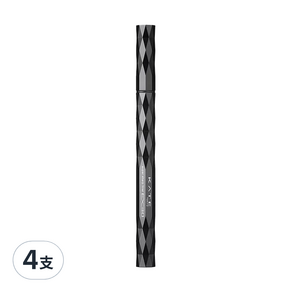 KATE 凱婷 進化版持久眼線液筆 EX3.0 0.6ml0.6ml, BK-1 Deep Black, 4支