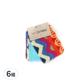 Skrubba Scrub Cloth 洗碗布, 2入, 6組