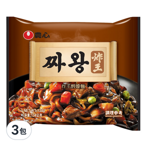 NONGSHIM 農心 炸王醡醬麵 134g, 3包