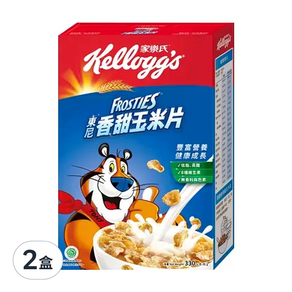 Kellogg's 家樂氏 FROSTIES 東尼玉米片 香甜玉米片, 330g, 2盒