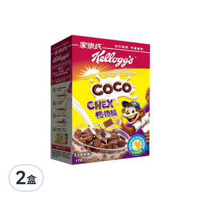Kellogg's 家樂氏 COCO 可可猴 格格脆 巧克力, 170g, 2盒