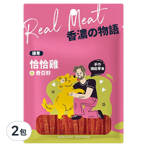 香濃物語 犬用雞肉條 腸胃, 80g, 恰恰雞, 2包