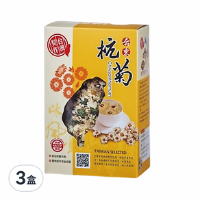 茂喜食品 台灣契作 台東杭菊, 30g, 3盒