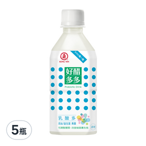 工研 好醋多多 乳酸多, 350ml, 5瓶