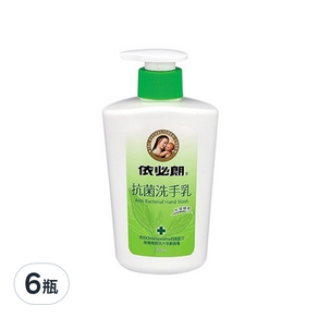 依必朗 抗菌洗手乳系列 水漾綠茶香, 350ml, 6瓶