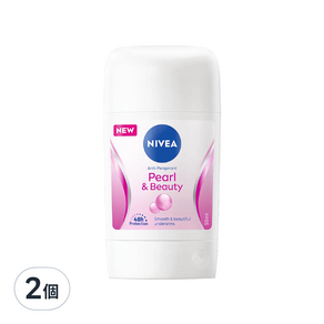 NIVEA 妮維雅 止汗爽身乳膏Pro升級版 珍珠煥采系列, 50ml, 2個