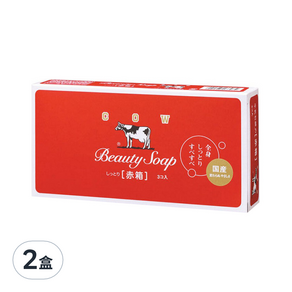 COW STYLE 牛乳石鹼 牛乳香皂 玫瑰滋潤 3入裝, 270g, 2盒