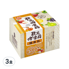 醋桶子 果醋 隨身包, 330ml, 3盒