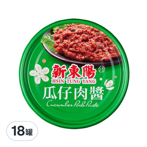 新東陽 瓜仔肉醬, 160g, 18罐