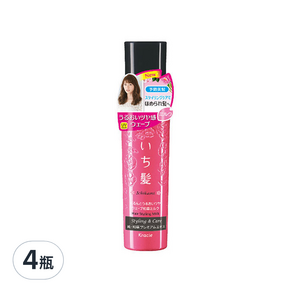 Kracie 葵緹亞 ICHIKAMI 女髮和草頂級亮澤波浪造型乳, 150ml, 4瓶