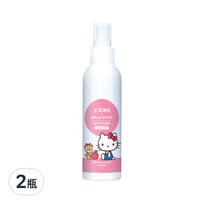 Water Clean 水清淨 全方位抗菌液 HELLO KITTY經典聯名款 外出瓶, 150ml, 2瓶