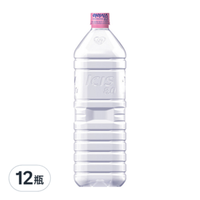 LOTTE 樂天 Chilsung Cider ICIS 8.0 無標籤礦泉水, 1.5L, 12瓶