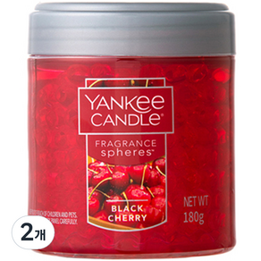 YANKEE CANDLE 香氛蠟燭, 2罐, Black cherry