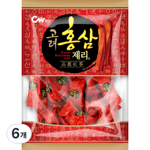 Chungwoo Foods 韓國紅參果凍 2, 350g, 6袋
