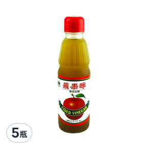 KOKUMORI 穀盛 蘋果酢 無添加糖, 300ml, 5瓶