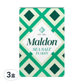 Maldon 馬爾頓 天然海鹽, 125g, 3盒