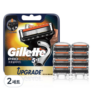 Gillette 吉列 Pro Glide刮鬍刀刀片, 8件, 2組