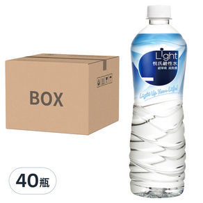 悅氏 Light 鹼性水, 720ml, 40瓶