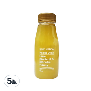 KIWINUKA 紐西蘭奇異果麥蘆卡蜂蜜飲 經典, 230ml, 5瓶